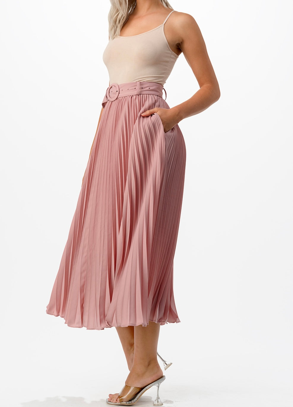 0892 Pleated Skirt