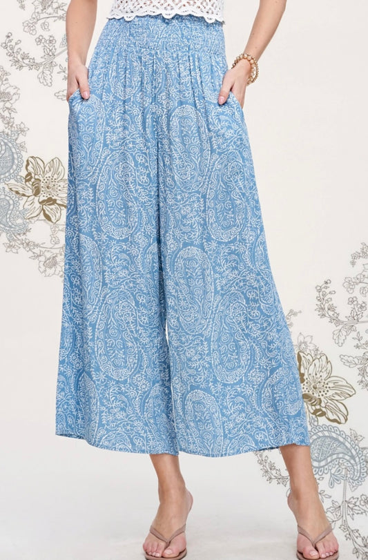 1418 Print Summer Pants