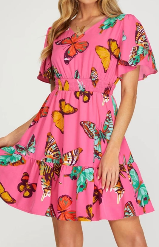 1444 Butterfly Dress